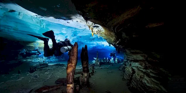 cave diving review category