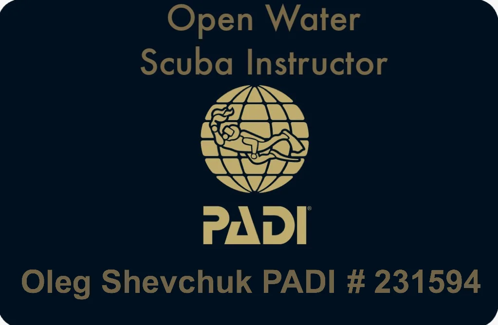 Open Water Scuba Instructor