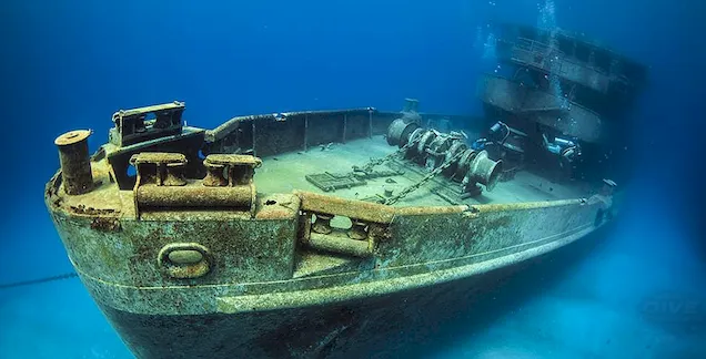 wreck diving category overview